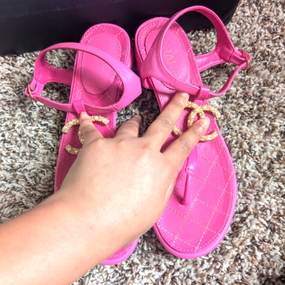 Pink C Sandals